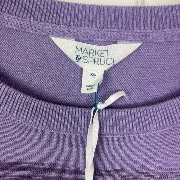 Market & Spruce NWT Sariah Ombre Sweater Size XXL - Picture 4 of 8